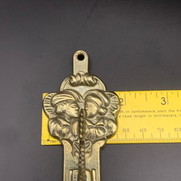 Vintage French Bronze Serpent Dragon Fish Wall Hook - Picture 11 of 11